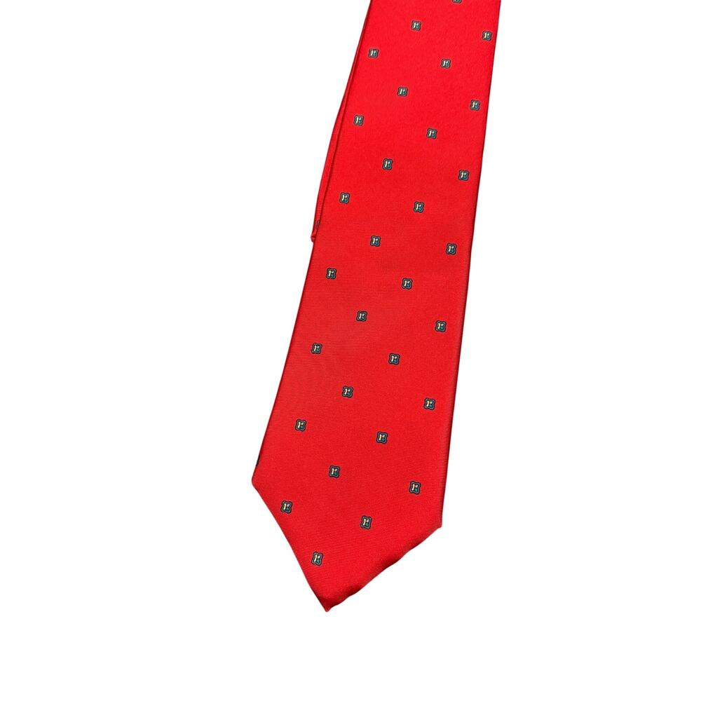 [Vintage] YSL Yves Saint Laurent Red Silk Tie